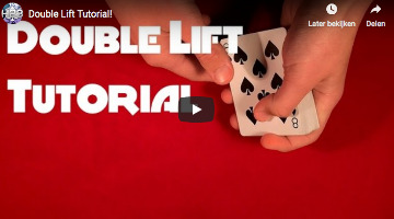 Kaarttruc - Double lift