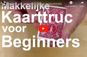 Kaarttruc voor beginners