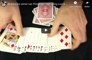 Kaarttruc zonder manipulatie - Thriumph