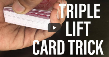Triple lift - kaarttruc