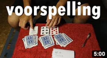 Voorspelling - 3 kaarttrucs